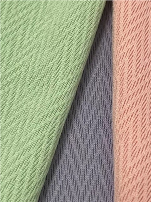 Polyester ammonia herringbone knitted fabric