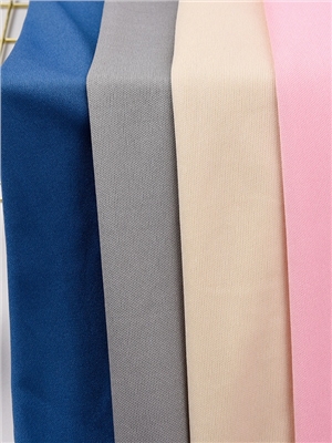 Polyester double-sided flat knitted fabric