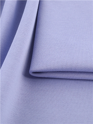 Fine cotton double stranded knitted fabric