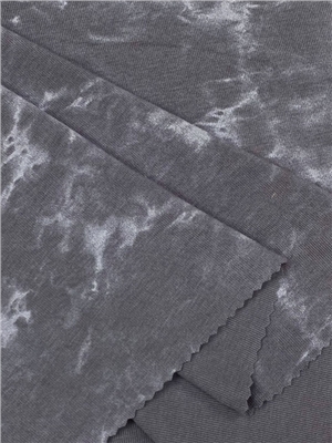 Renmian imitation wax printed knitted fabric