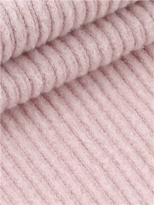 Knitted fabric with imitation corduroy texture