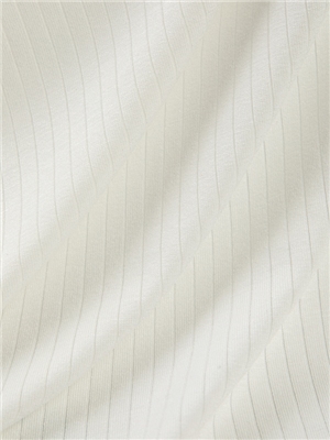 Needle pulling frame ribbed knitted fabric