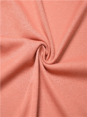 Cotton polyester looped knitted fabric