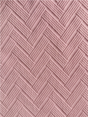 Hexagonal air layer jacquard knitted fabric