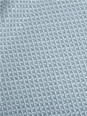 Grid pattern hollow knitted fabric