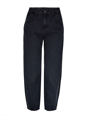 High waist loose denim trousers harem baggy pants autumn and winter