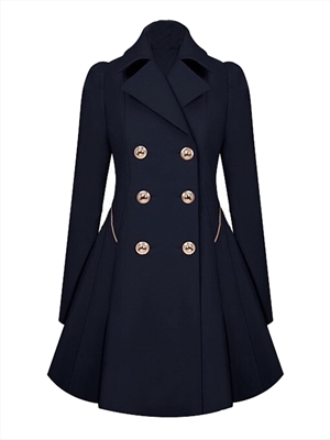 Slim mid-length commuter jacket women's spring and autumn windbreaker