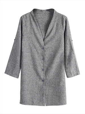 Women's Spring New Casual Fashion All-match Long Sleeve Single Breasted Long Windbreaker Jacket